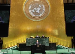 El secretario general de la ONU, António Guterres, durante su última Asamblea General en el cargo. Foto: AFP