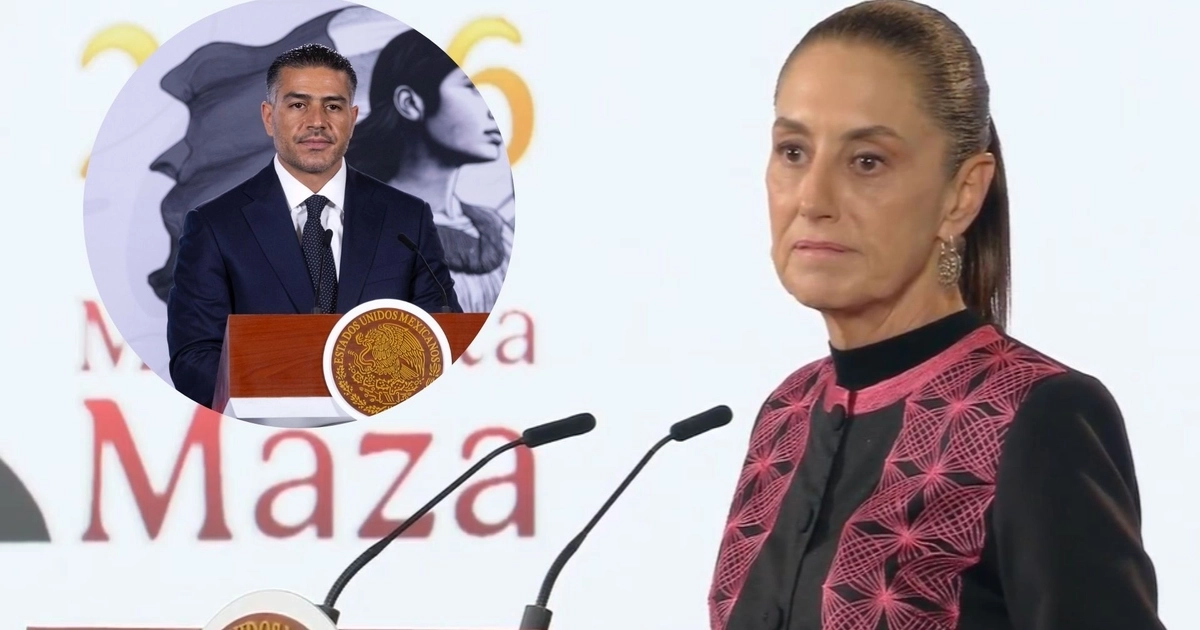 La presidenta declaró su punto de vista sobre los halagos de Terry Cole a Harfuch el pasado 2 de septiembre. Foto: Presidencia / Captura de pantalla- Conferencia matutina