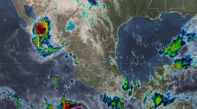 Polo se degrada a huracán categoría 1 y se acerca a Sonora; sigue en vivo los efectos de este fenómeno