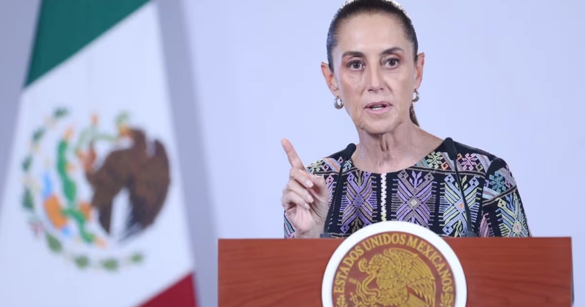 Conferencia de prensa de la presidenta Claudia Sheinbaum en Palacio Nacional el 10 de septiembre de 2026. Foto: Luis Camacho/EL UNIVERSAL