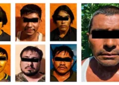 Ocho hombres fueron detenidos con armas, explosivos y fentanilo en Mazatlán, Sinaloa, informó Omar García Harfuch este viernes Foto: Semar