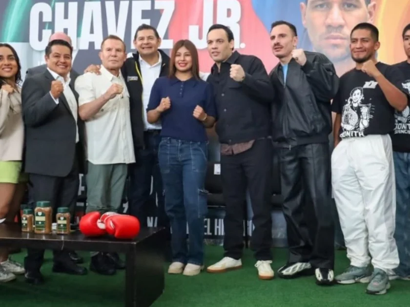 Julio César Chávez habló de cómo se encuentran sus hijos antes de pelear en el ring (IG/ @grindhard_promotions)