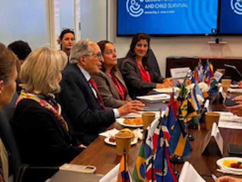 David Kershenobich, estuvo en la sede de la Organización de las Naciones Unidas (ONU). Crédito: X/ @DKershenobich