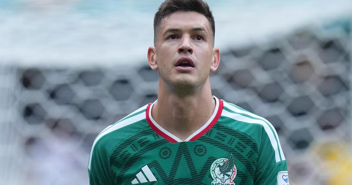 César Montes con la Selección Mexicana, durante el pasado Mundial de 2026 - Foto: Imago7
