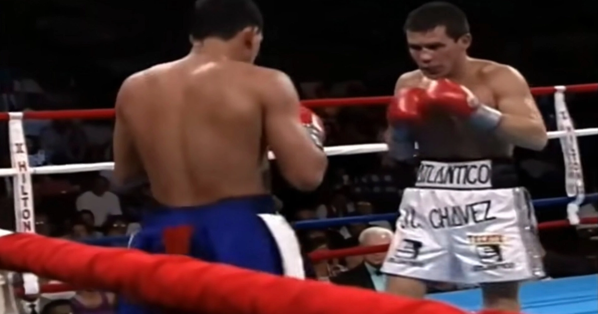 Julio César Chávez vs Héctor El Macho camacho (Foto: Captura de pantalla/YouTube@Jimmy Pince)