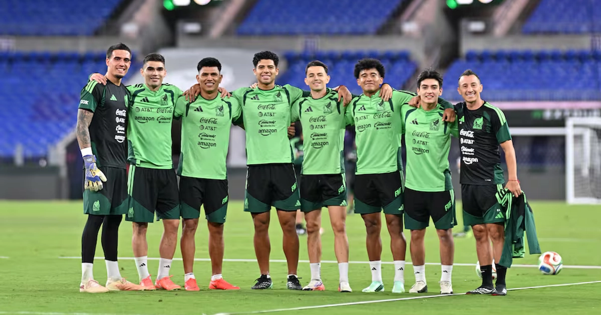 Selección Mexicana en entrenamiento, previo al debut de Rafael Márquez como DT del Tricolor ante Colombia - Foto: Imago7