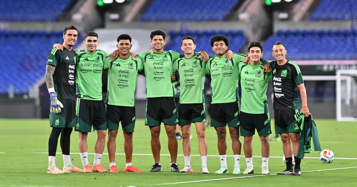 Selección Mexicana en entrenamiento, previo al debut de Rafael Márquez como DT del Tricolor ante Colombia - Foto: Imago7