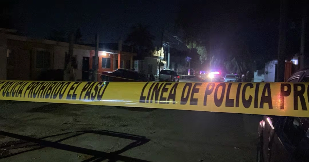 Ataque armado afuera de funeraria deja dos muertos en Ciudad Obregón. Foto: Cortesía, ilustrativa