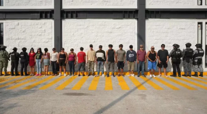 Detienen a 13 implicados en ataque armado en Las Granjas; enfrentan condena de hasta 180 años