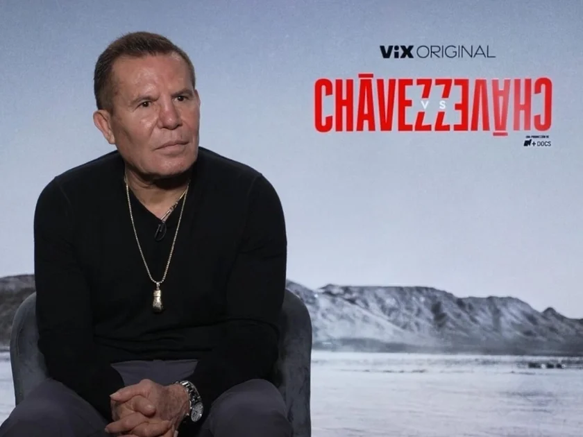Julio César Chávez opinó sobre la posibilidad que existe de que Canelo Álvarez tenga una pelea en el Estadio Azteca como él la tuvo en 1993 contra Greg Haugen ante más 130 mil personas (Cortesía)
