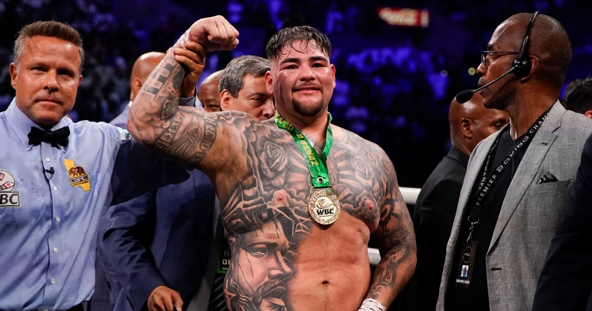 Andy Ruiz quiere pelear contra Oleksandr Usyk (EFE)