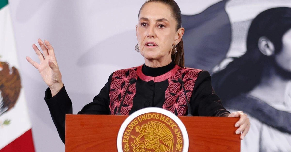 La presidenta Claudia Sheinbaum en la “Mañanera del Pueblo” el 2 de septiembre de 2026 en Palacio Nacional. Foto: Diego Simón Sánchez/ EL UNIVERSAL