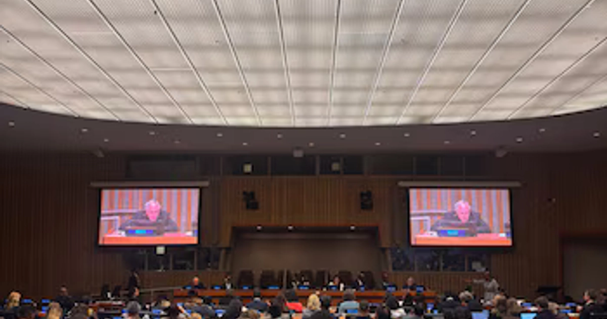 David Kershenobich, estuvo en la sede de la Organización de las Naciones Unidas (ONU)
Crédito: @DKershenobich