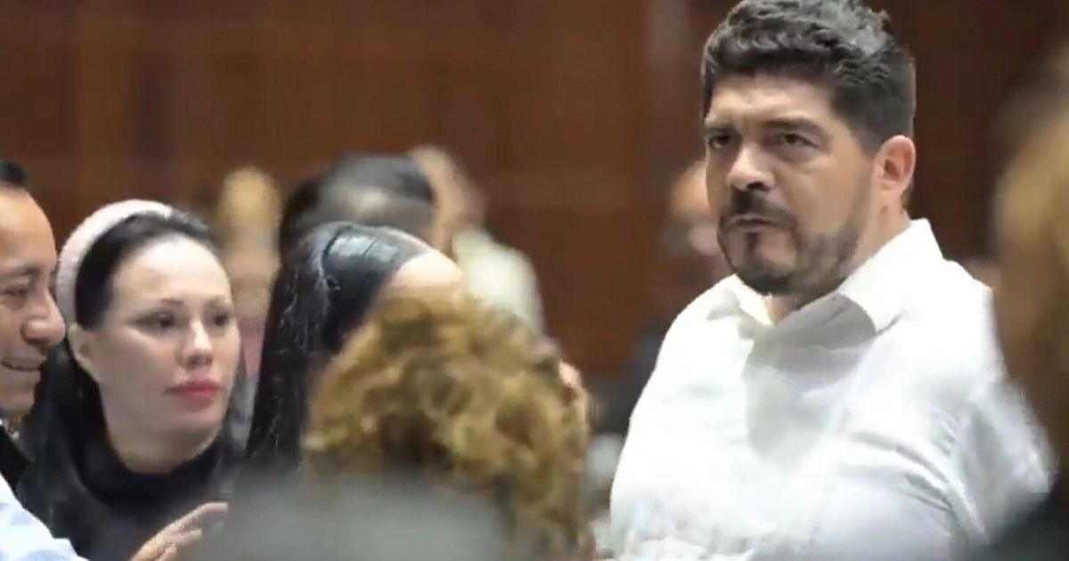 El diputado de Morena por Veracruz, Zenyazen Escobar (Especial)
