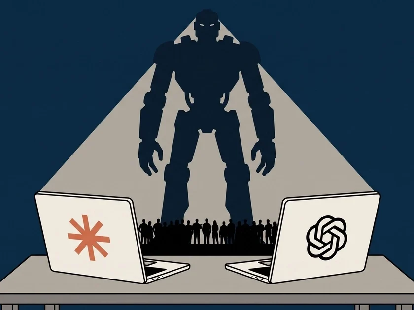 Jacob Coxon, ex investigador de OpenAI y Anthropic, advirtió que las empresas de inteligencia artificial avanzan hacia una superinteligencia que podría quedar fuera de control. (Imagen Ilustrativa Infobae)