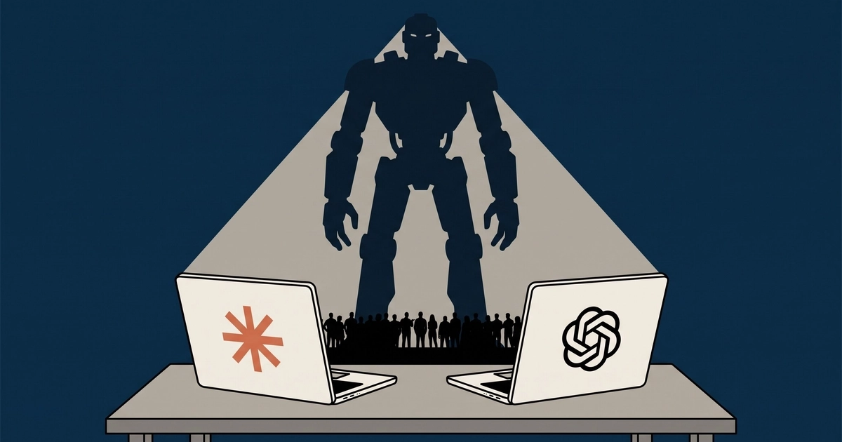 Jacob Coxon, ex investigador de OpenAI y Anthropic, advirtió que las empresas de inteligencia artificial avanzan hacia una superinteligencia que podría quedar fuera de control. (Imagen Ilustrativa Infobae)