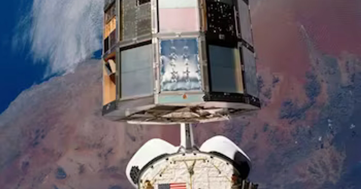 El accidente del Challenger en 1986 retrasó el regreso de la LDEF, la misión prevista para un año terminó cerca de seis años después (NASA)