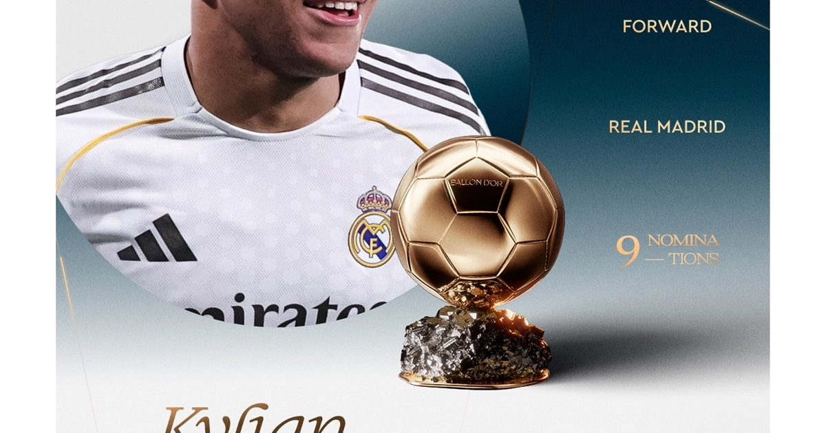 Los nominados al Balón de Oro 2026
