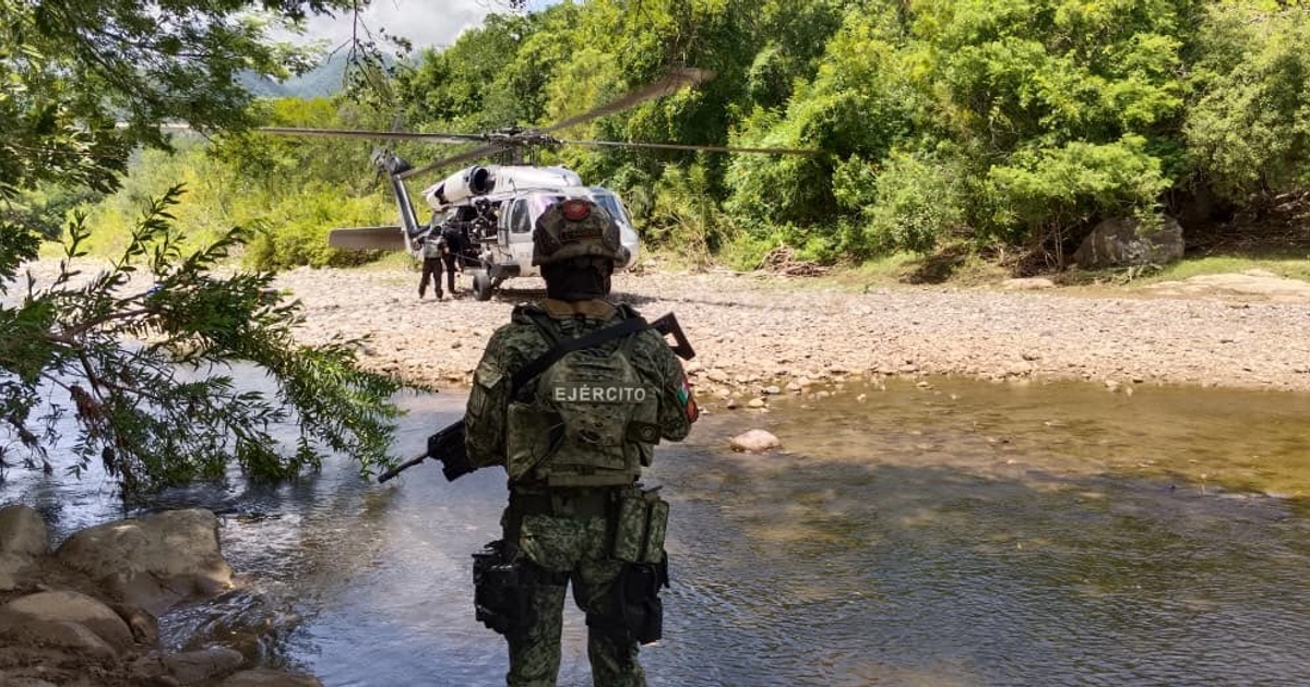 Uno de los centros de producción fue localizado en Coahuayutla y dos más en Zirándaro, municipios de Guerrero considerados de alto riesgo y de difícil acceso.(Crédito: X | @oHarfuch)