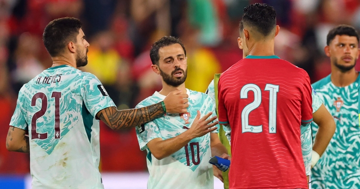 Cristiano Ronaldo apoyó a Rúben Neves y pidió a la Liga Profesional Saudí sanciones y expulsiones de por vida para los responsables (REUTERS/Mike Segar)
