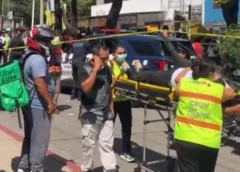 Fuentes oficiales aseguran que el conductor de la unidad de la Ruta 128 realizó corte de circulación a la unidad de la Ruta 49, aparentemente por ganar pasaje.