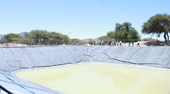 Construye el gobierno estatal 148 ollas de captación en los 84 municipios de Hidalgo