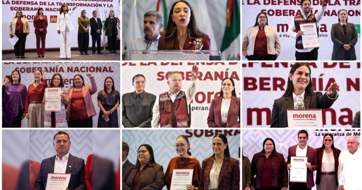 Morena ha elegido a sus coordinadores estatales en 10 estados