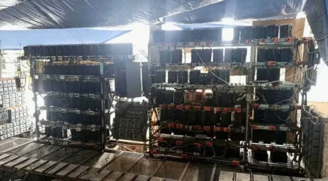 Descubren megagranja de criptomonedas con más de mil equipos; investigan millonario robo de luz a la CFE