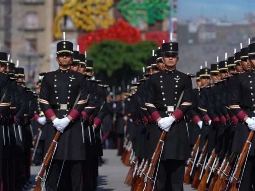 Desfile Cívico Militar. Foto: Cuartoscuro