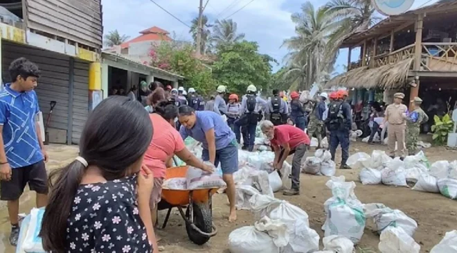 Polo afecta costas de México con lluvias e inundaciones: ¿dónde y cuándo tocaría tierra?