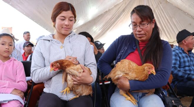 El Gobierno de Hidalgo impulsa a las mujeres con más de 234.5 millones de pesos en apoyos rurales