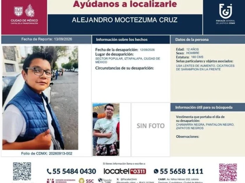 Buscan a Alejandro Moctezuma Cruz. Foto: Cuartoscuro