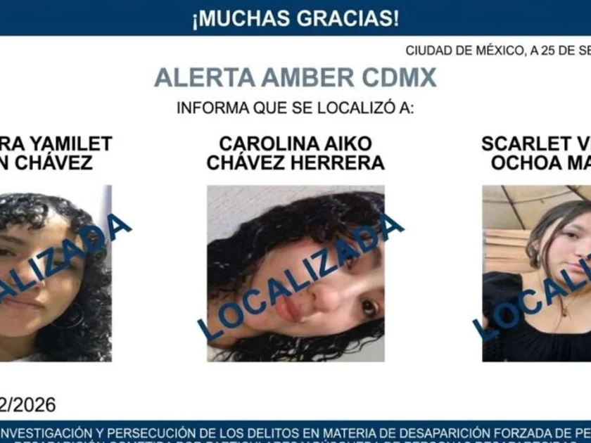 Desaparición de adolescentes en CDMX. Foto: FGJ