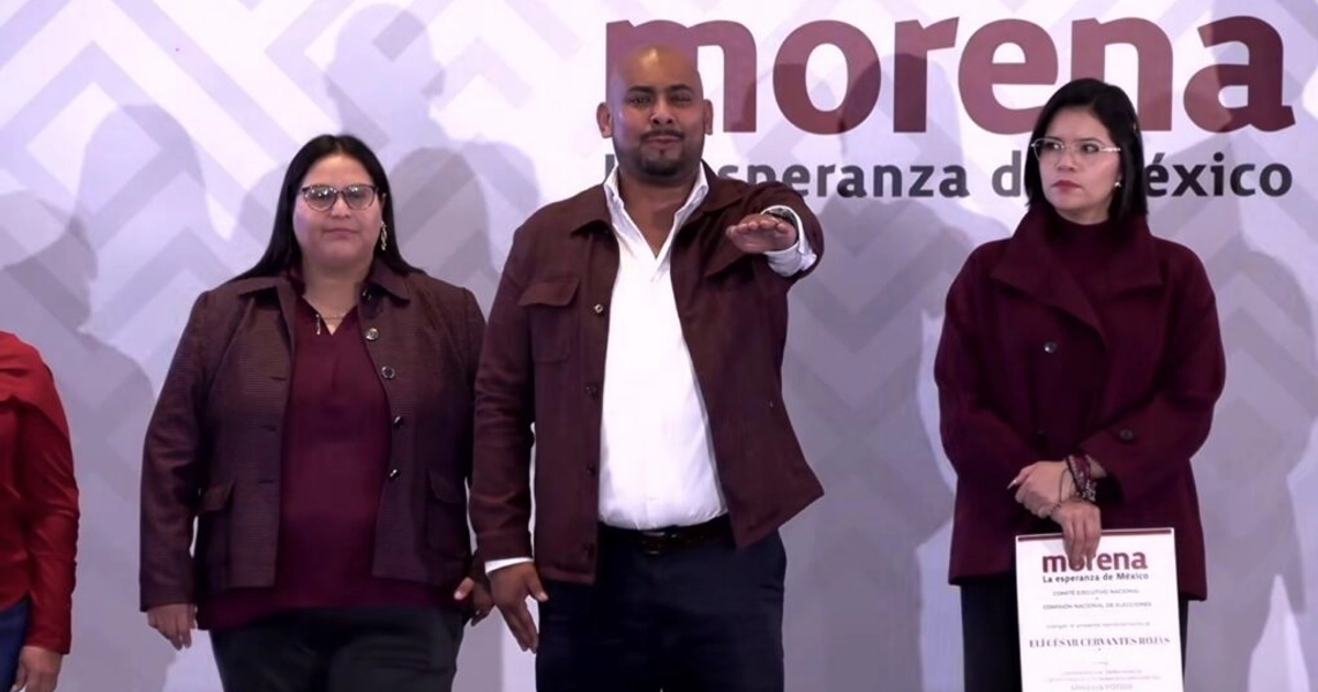 Elí César Cervantes Rojas, coordinador de Morena en San Luis Potosí