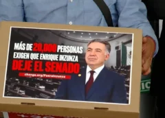Exigen la salida de Enrique Inzunza del Senado