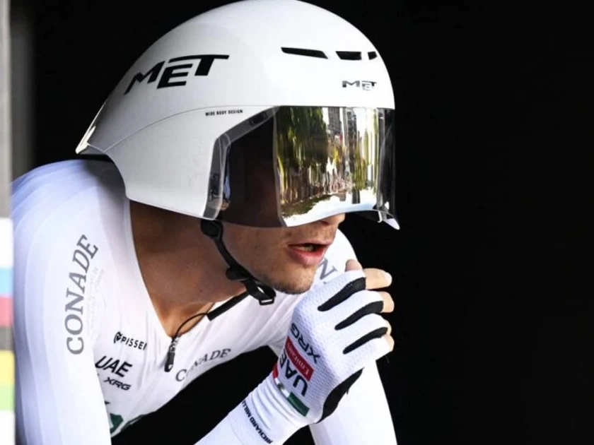Isaac del Toro termina séptimo en el Mundial de Ciclismo de Ruta. Foto: AFP