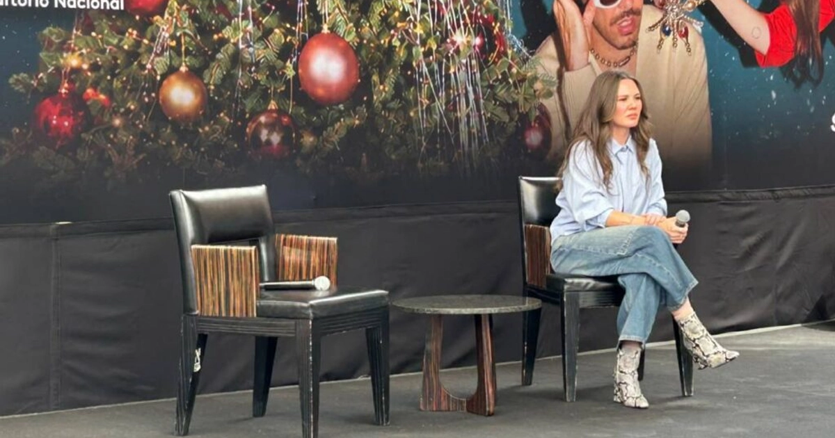 Conferencia de prensa de “Jesse & Joy”. Foto: Uno TV