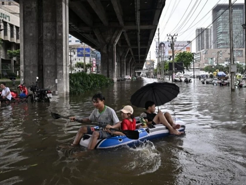Lluvias en Tailandia suman 8 muertos en casi 2 semanas de inundaciones
