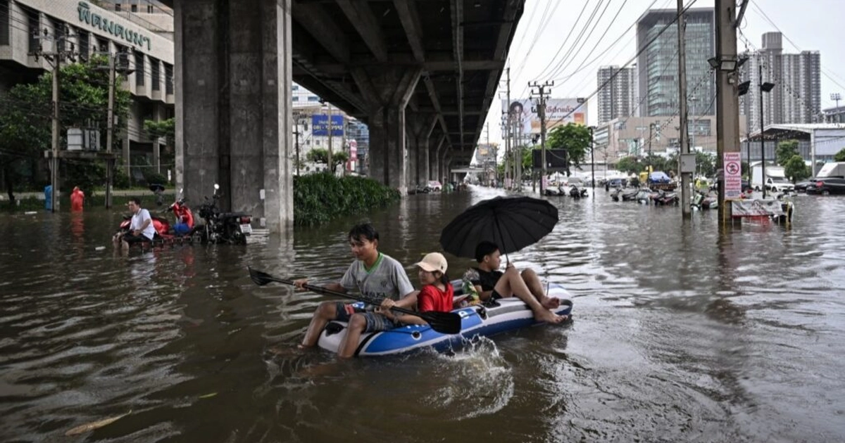 Lluvias en Tailandia suman 8 muertos en casi 2 semanas de inundaciones
