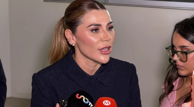 “Con las manos limpias”: Marina del Pilar se desmarca de su exesposo señalado como operador de “Los Rusos”