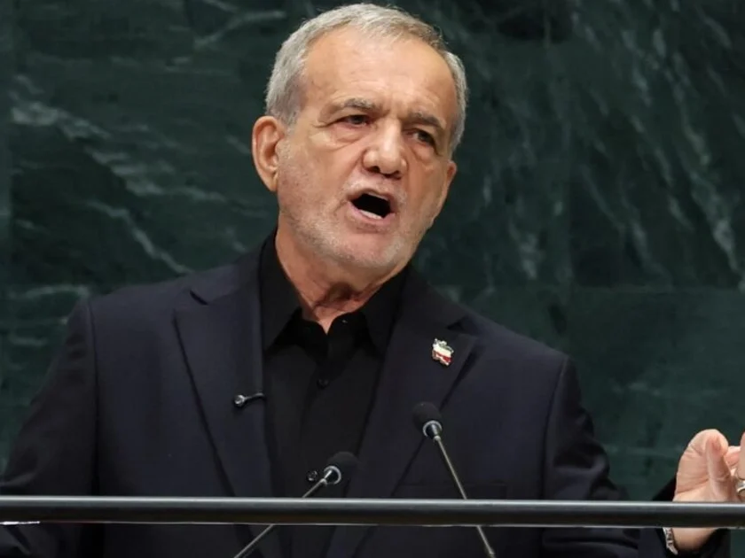 Masoud Pezeshkian, presidente de Irán. Foto: AFP