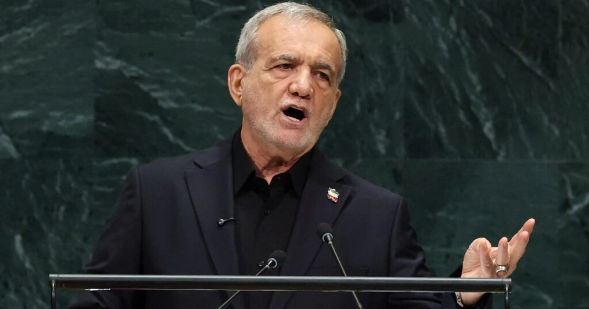 Masoud Pezeshkian, presidente de Irán. Foto: AFP