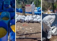 Aseguran más de 16 toneladas de metanfetamina en Sinaloa; DEA destaca participación