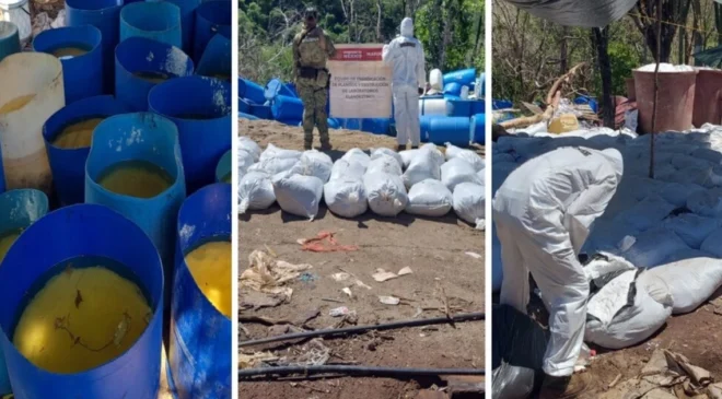 Aseguran más de 16 toneladas de metanfetamina en Sinaloa; DEA destaca participación