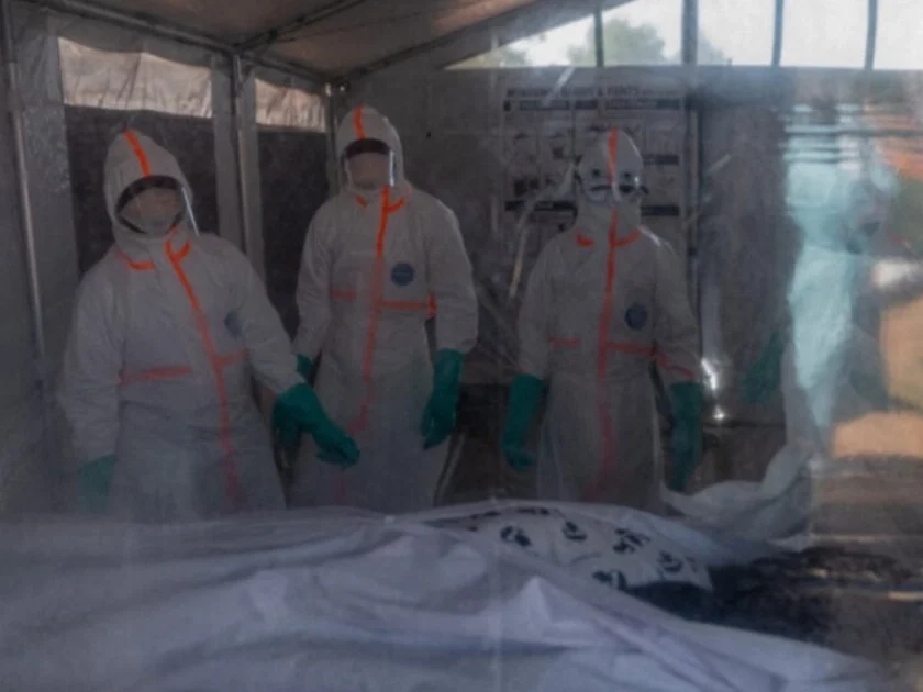 Epidemia de ébola en República Democrática del Congo. Foto: AFP.