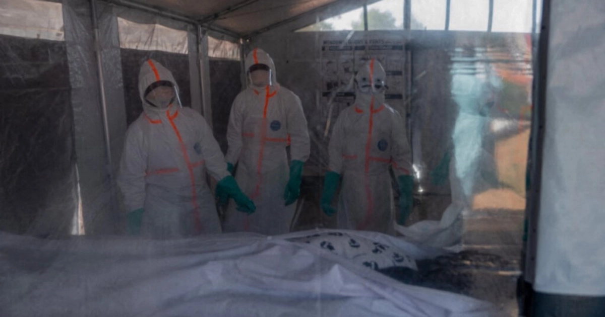 Epidemia de ébola en República Democrática del Congo. Foto: AFP.