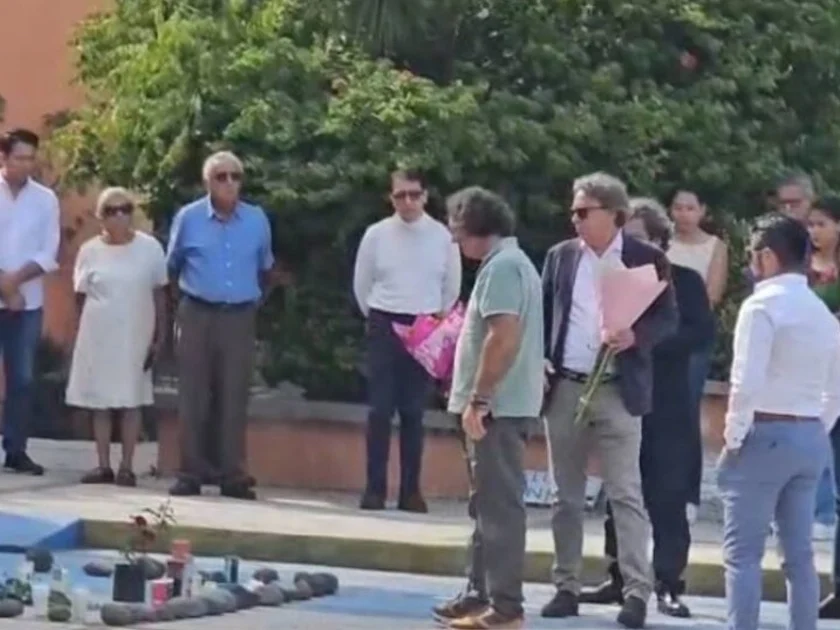 Padre de Claudia Tacoronte llega a Cuautla. Foto: Uno TV