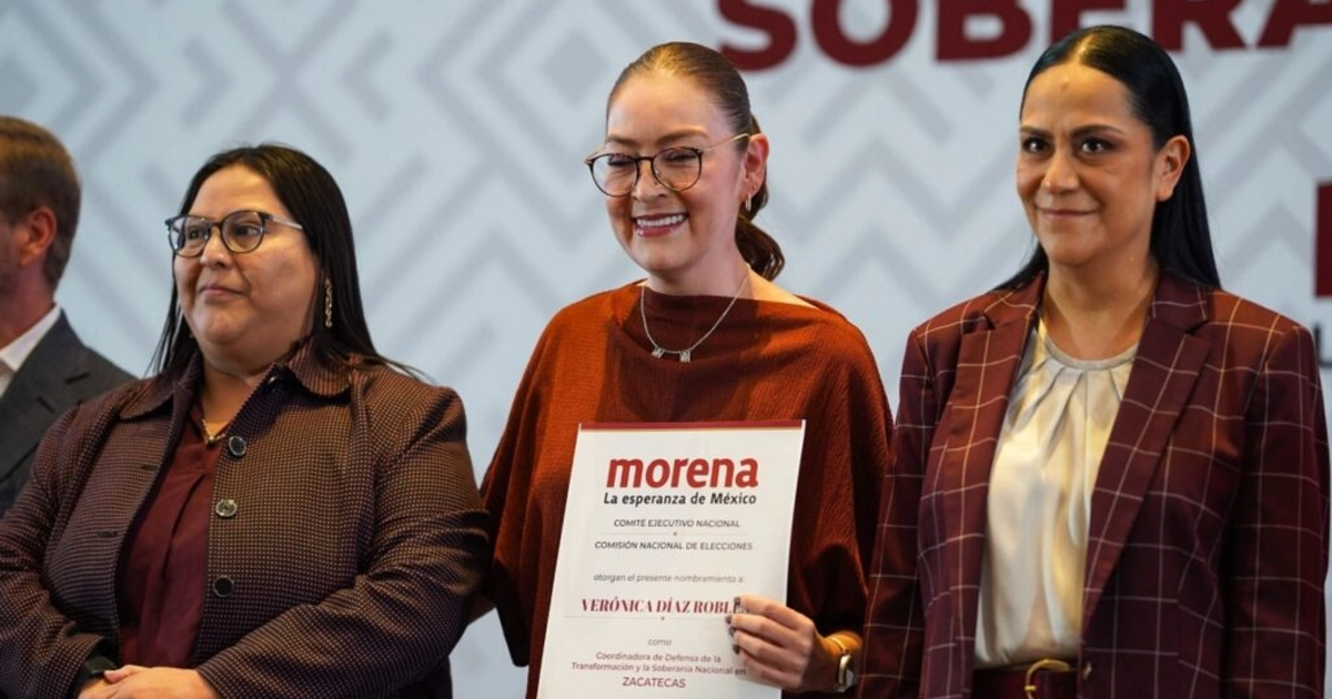 Morena designa a Verónica Días como coordinadora de la Transformación en Zacatecas