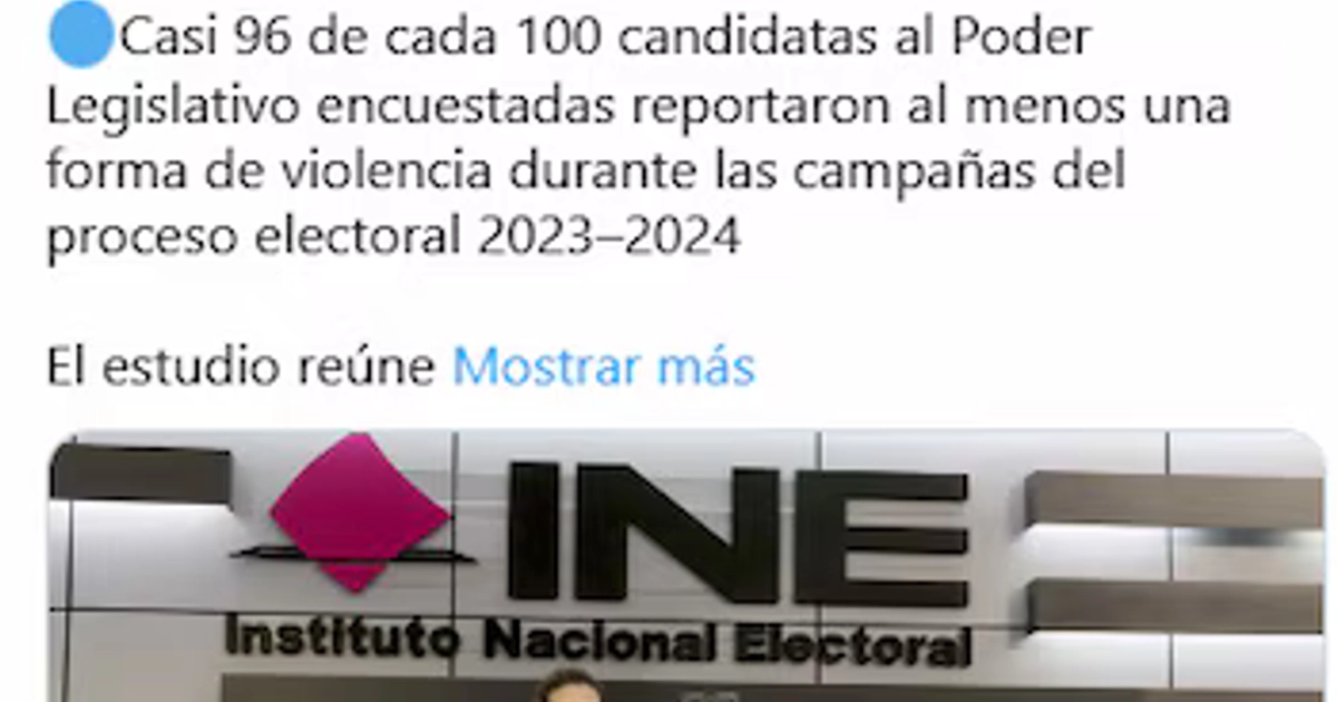 Gráfica sobre las formas de violencia política contra las mujeres.