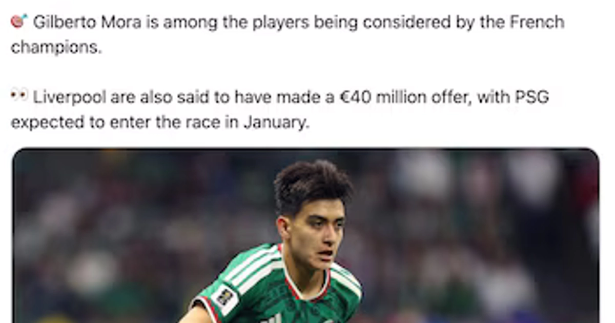 El 10 de la Selección Mexicana jugaría en el bicampeón de la Champions (Ekrem KONUR)